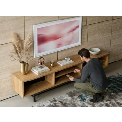 Szafka RTV-62 Drewno Lite Dąb Loft Lakier Rozmiary od 100 cm do 200 cm PREMIUM